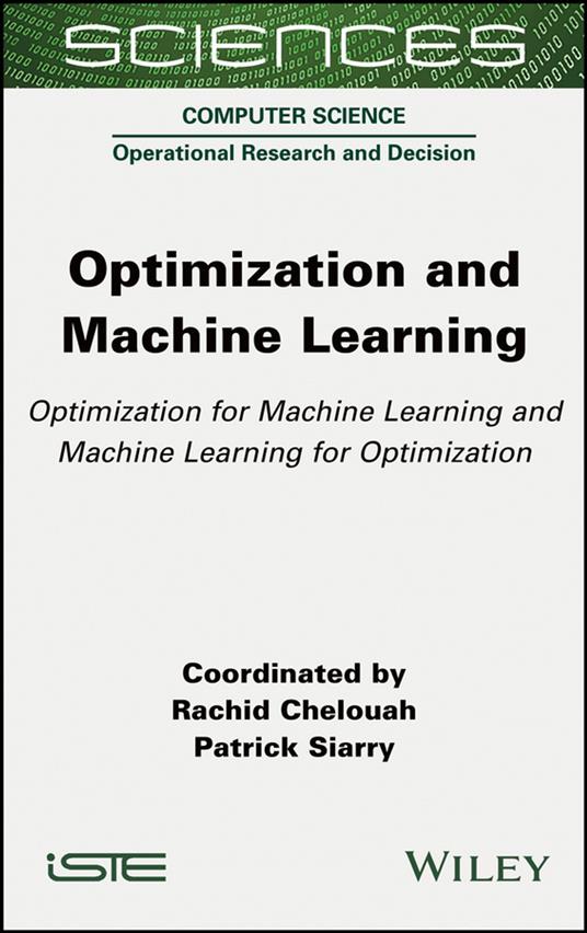 Optimization and Machine Learning