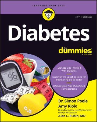 Diabetes For Dummies - Simon Poole,Amy Riolo,Alan L. Rubin - cover