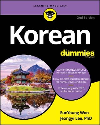 Korean For Dummies - EunYoung Won,Jeongyi Lee - cover