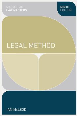 Legal Method - Ian McLeod - cover