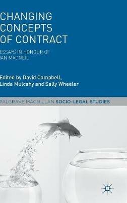 Changing Concepts of Contract: Essays in Honour of Ian Macneil - cover