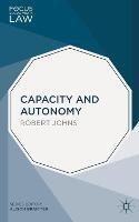 Capacity and Autonomy - Robert Johns - cover