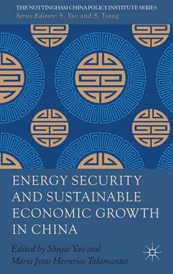 Energy Security and Sustainable Economic Growth in China - cover