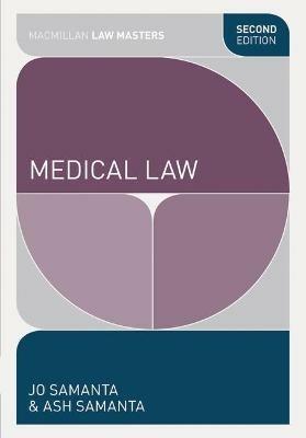 Medical Law - Jo Samanta,Ash Samanta - cover