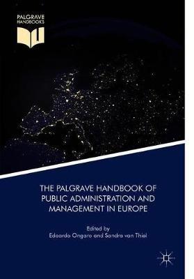 The Palgrave Handbook of Public Administration and Management in Europe - cover