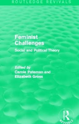Feminist Challenges: Social and Political Theory - cover
