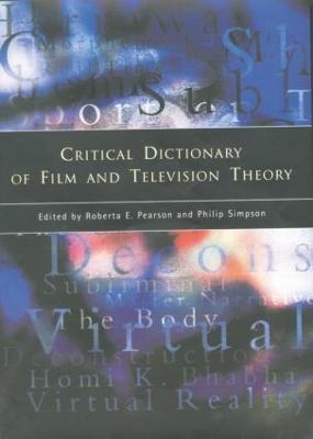 Critical Dictionary of Film and Television Theory - cover