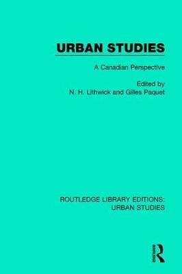 Urban Studies: A Canadian Perspective - cover