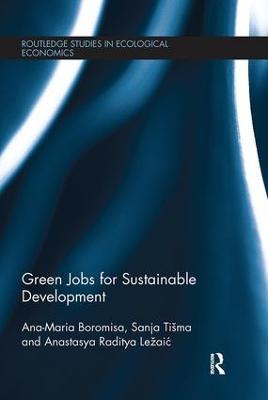 Green Jobs for Sustainable Development - Ana-Maria Boromisa,Sanja Tišma,Anastasya Ležaic - cover