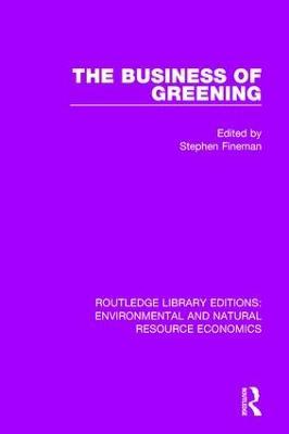 The Business of Greening - cover