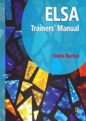 ELSA Trainers' Manual - Sheila Burton - cover