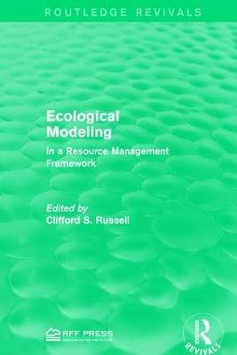 Ecological Modeling: In a Resource Management Framework - cover