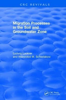 Revival: Migration Processes in the Soil and Groundwater Zone (1991) - Ludwig Luckner - cover