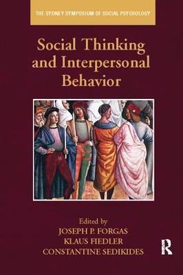 Social Thinking and Interpersonal Behavior - cover