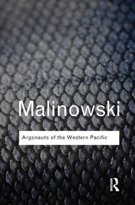Argonauts of the Western Pacific - Bronislaw Malinowski - cover