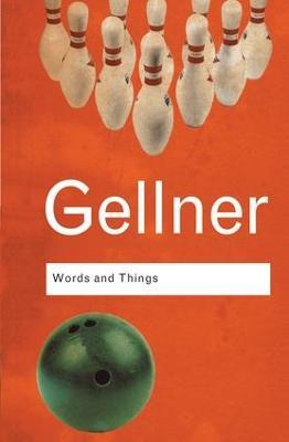 Words and Things: An Examination of, and an Attack on, Linguistic Philosophy, A Special Issue of Cognitive Neuropsychology - Ernest Gellner - cover