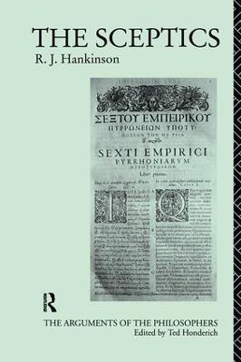 The Sceptics - R.J. Hankinson - cover