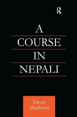 Course in Nepali - David Matthews - cover