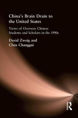 China's Brain Drain to the United States - David Zweig,Chen Changgui - cover