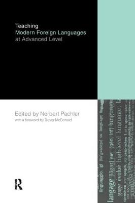 Teaching Modern Foreign Languages at Advanced Level - cover