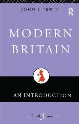 Modern Britain: An Introduction - Sean Glynn,Alan Booth - cover