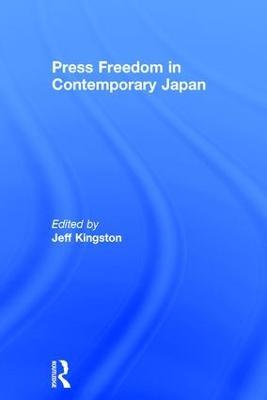 Press Freedom in Contemporary Japan - cover