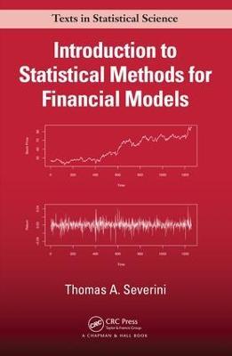 Introduction to Statistical Methods for Financial Models - Thomas A Severini - cover