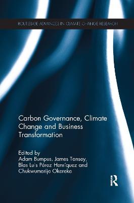 Carbon Governance, Climate Change and Business Transformation - cover