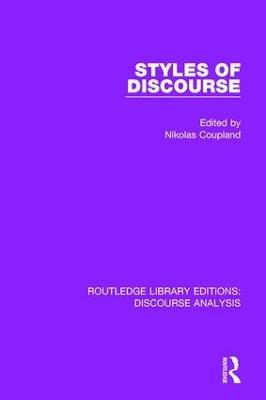 Styles of Discourse - cover