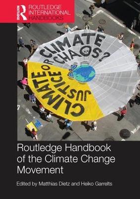 Routledge Handbook of the Climate Change Movement - cover