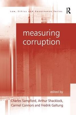 Measuring Corruption - Arthur Shacklock,Fredrik Galtung - cover
