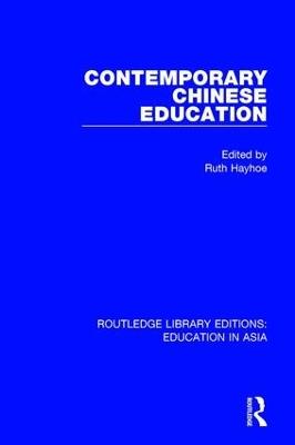 Contemporary Chinese Education - cover