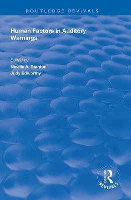 Human Factors in Auditory Warnings - cover