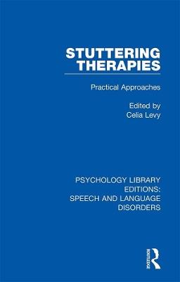 Stuttering Therapies: Practical Approaches - cover