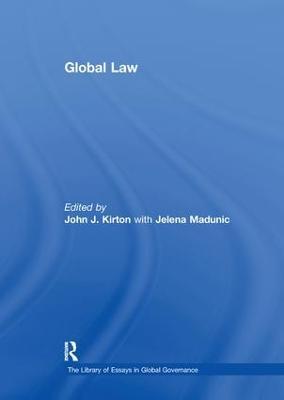 Global Law - Jelena Madunic - cover