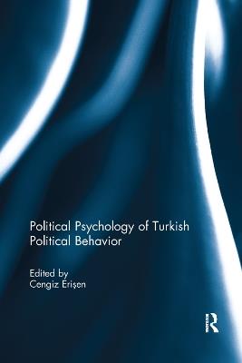 Political Psychology of Turkish Political Behavior - cover