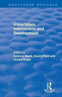 Imperialism Intervention and Development - cover
