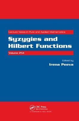 Syzygies and Hilbert Functions - cover