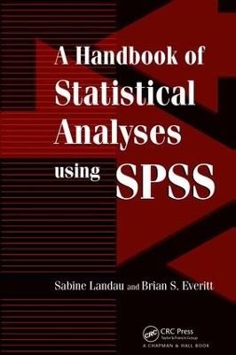 A Handbook of Statistical Analyses Using SPSS - Sabine Landau - cover