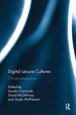 Digital Leisure Cultures: Critical perspectives - cover