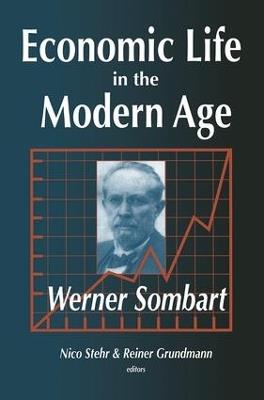 Economic Life in the Modern Age - Werner Sombart - cover