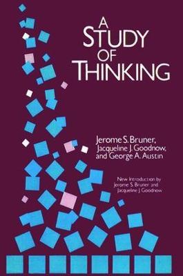 A Study of Thinking - Jerome Bruner - cover