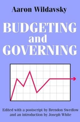 Budgeting and Governing - Aaron Wildavsky - cover