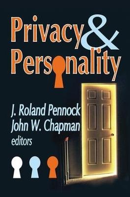 Privacy and Personality - Russell L. Ciochon,John W. Chapman - cover