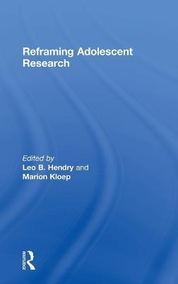 Reframing Adolescent Research - cover