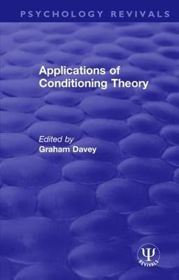 Applications of Conditioning Theory - cover