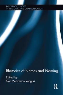 Rhetorics of Names and Naming - cover