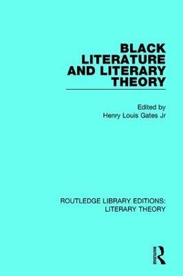 Black Literature and Literary Theory - cover
