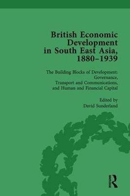 British Economic Development in South East Asia, 1880-1939, Volume 3 - David Sunderland - cover