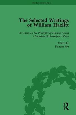 The Selected Writings of William Hazlitt Vol 1 - Duncan Wu,Tom Paulin,David Bromwich - cover